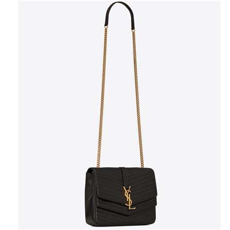 gold ysl bags|ysl shoulder bag sale.